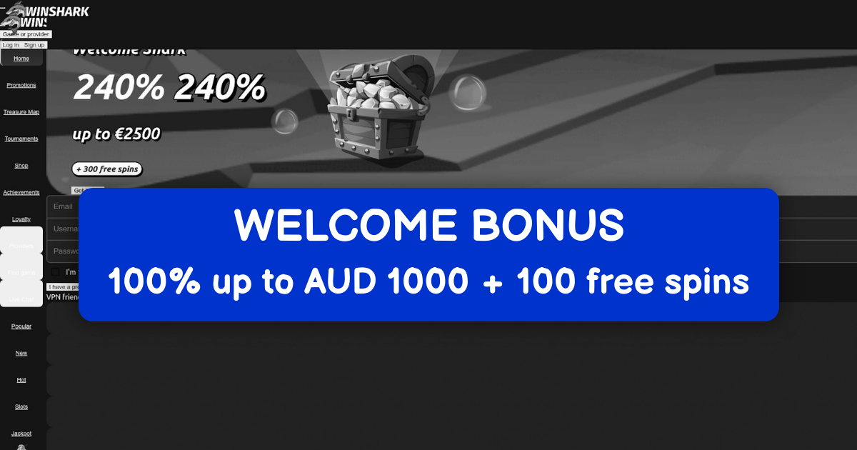 WinShark Casino: Best Online Slots Australia